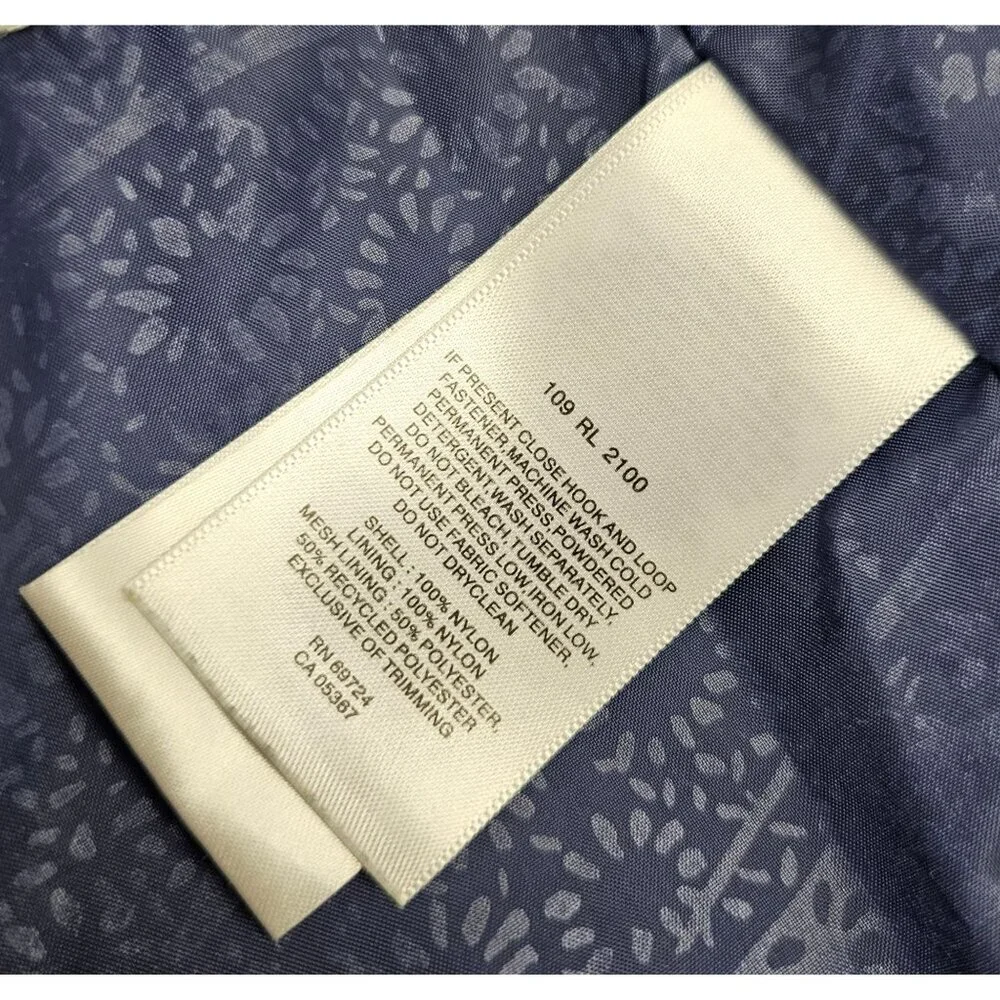 Columbia Omni-Tech Blue Women's Waterproof Hooded Jacket Size M - Picture 10 of 11